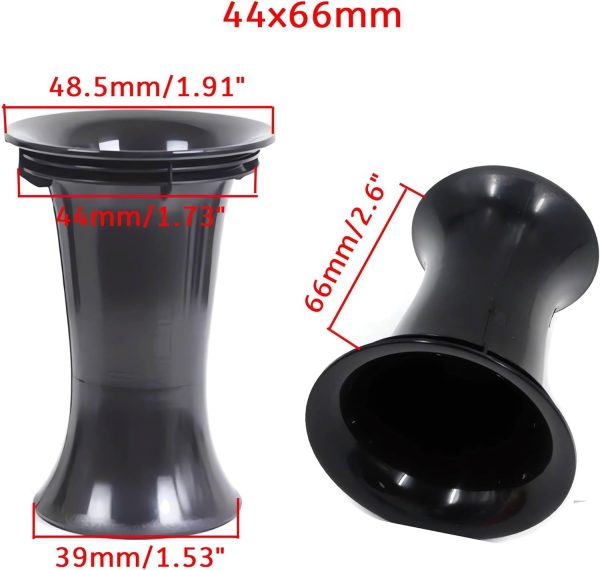 honselia Speaker Port Tube Subwoofer ABS Plastic Vent-1