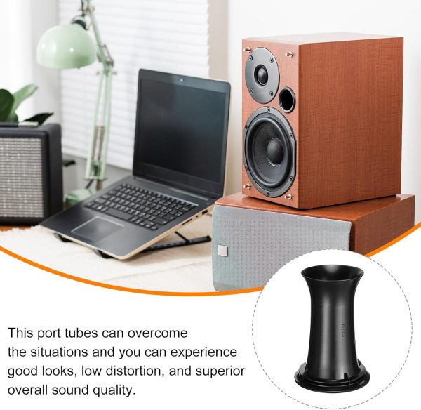 Pavo Speaker Port Tube Black ABS Plastic-4