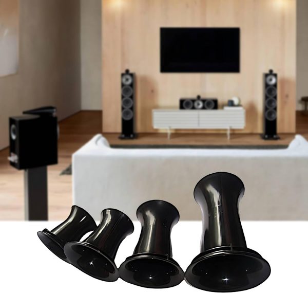 honselia Speaker Port Tube Subwoofer ABS Plastic-4