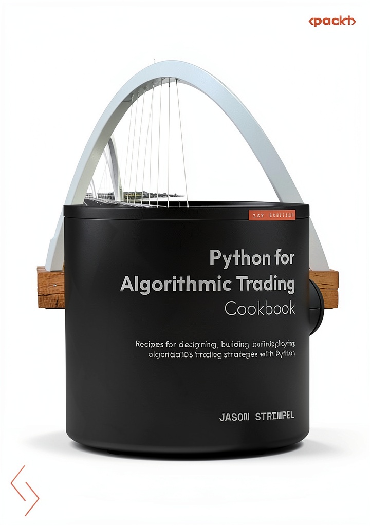 Packt Publishing Financial Engineering Book cover showcasing Python code examples