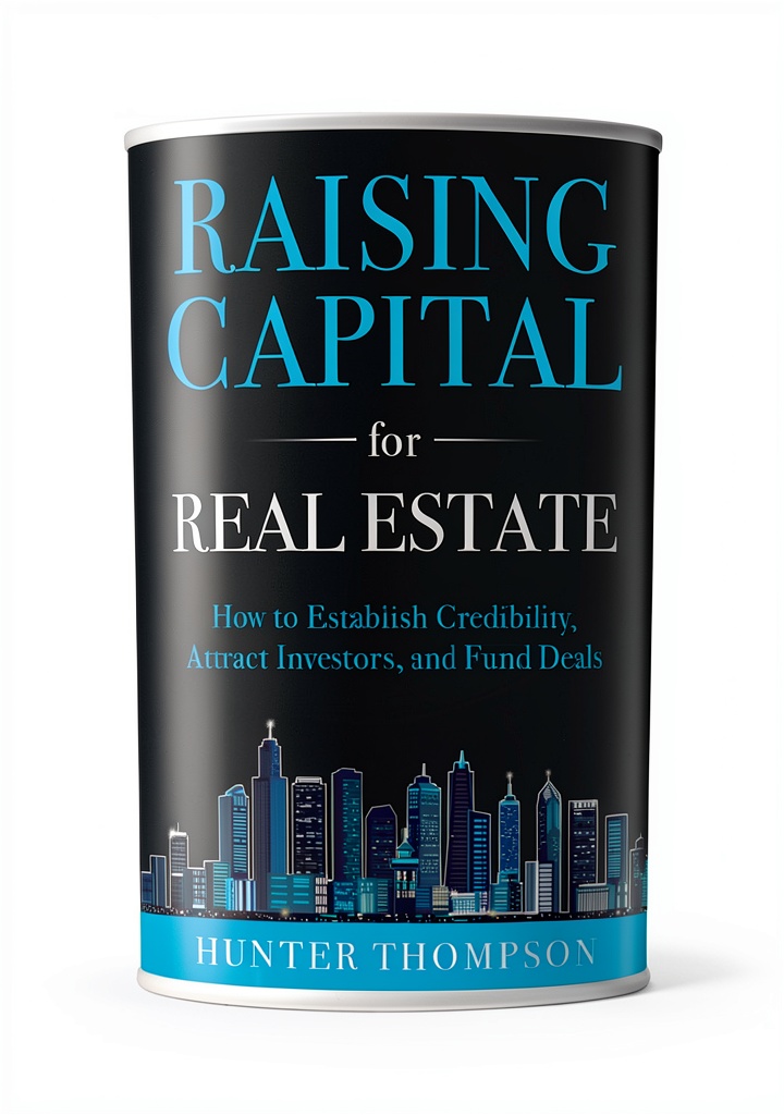 Kindle book cover showing real estate investment themes