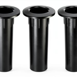 Pavo Speaker Port Tube ABS Plastic Bass Black-0
