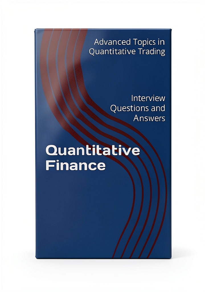 'Advanced Topics in Quantitative Trading Kindle book cover'