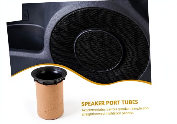 Speaker Port Tube OSALADI Plastic Car Audio-6