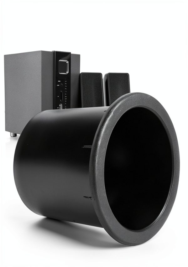 100mm Inverter Tube Beufee ABS Speaker Port-4