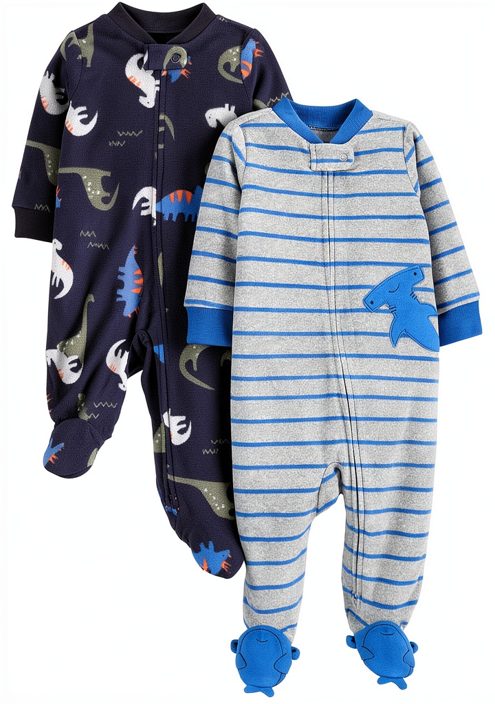 Carter's Simple Joys baby boys' blanket sleepers