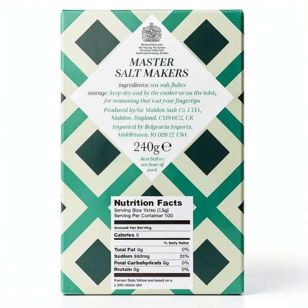Maldon Sea Salt Flakes 8.5 Ounce Pack of 2 Premium Gourmet Salt-2