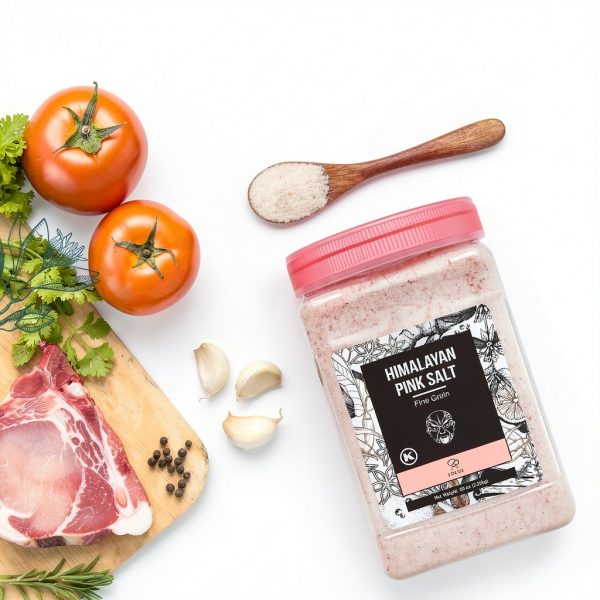 Himalayan Pink Salt 32 Ounce Soeos Natural Sea Salt Substitute-5