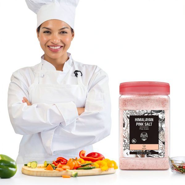 Himalayan Pink Salt 32 Ounce Soeos Natural Sea Salt Substitute-6