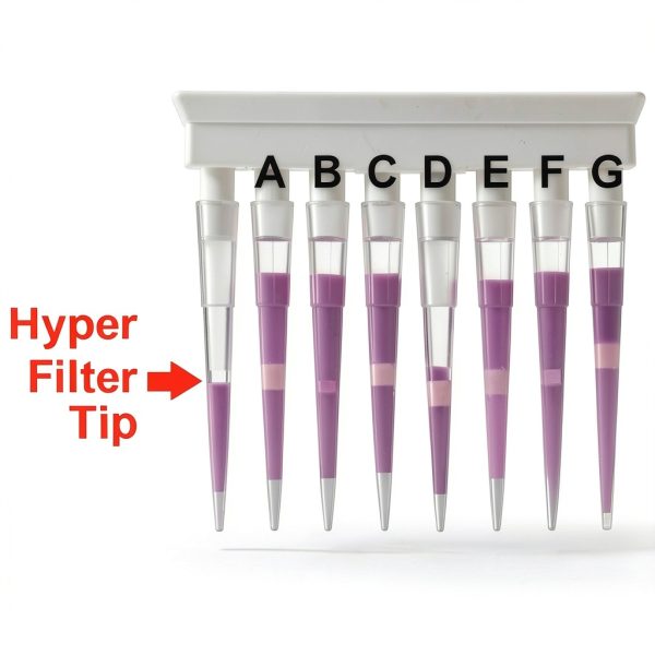 WATSON-BIO-LAB 125-10S Filtering Pipette Tips 10µL Hyper Rack 960 Tips-2